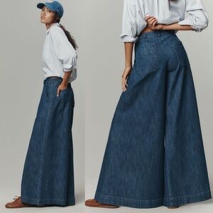 Anthropologie / NWT Pilcro High-Rise Wide-Leg Jeans